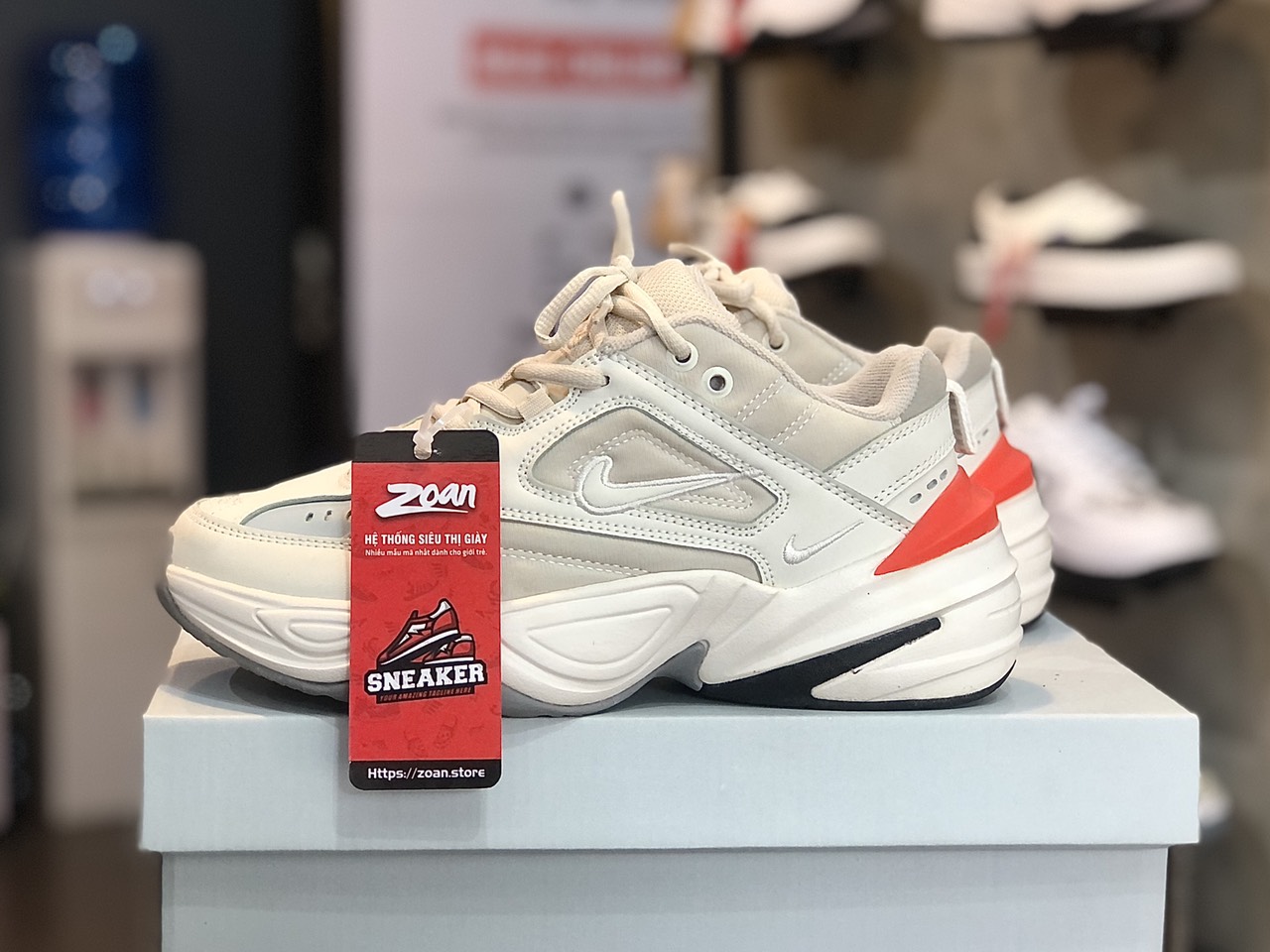 Giày Nike M2K Tekno Red - White - Black - Phong Cách Thời Trang Đình Đám |  Zoan Store