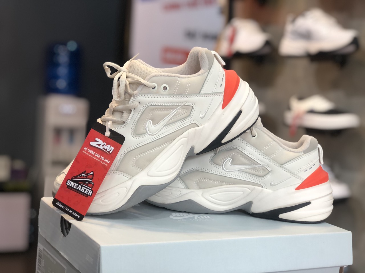 Giày Nike M2K Tekno Red - White - Black - Phong Cách Thời Trang Đình Đám |  Zoan Store