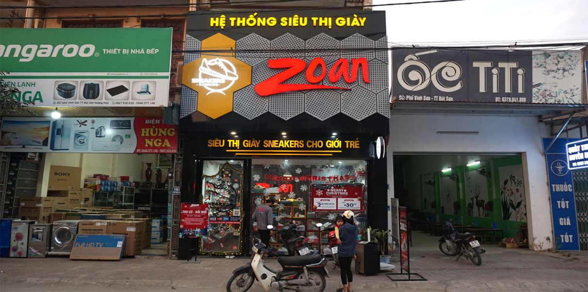 siêu thị giày ZOAN, địa chỉ mua giày uy tín