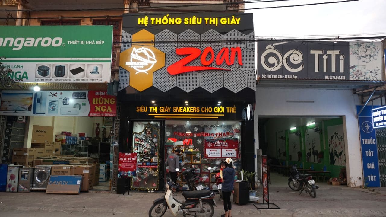 giày ZOAN, siêu thị giày ZOAN, ZOAN Store