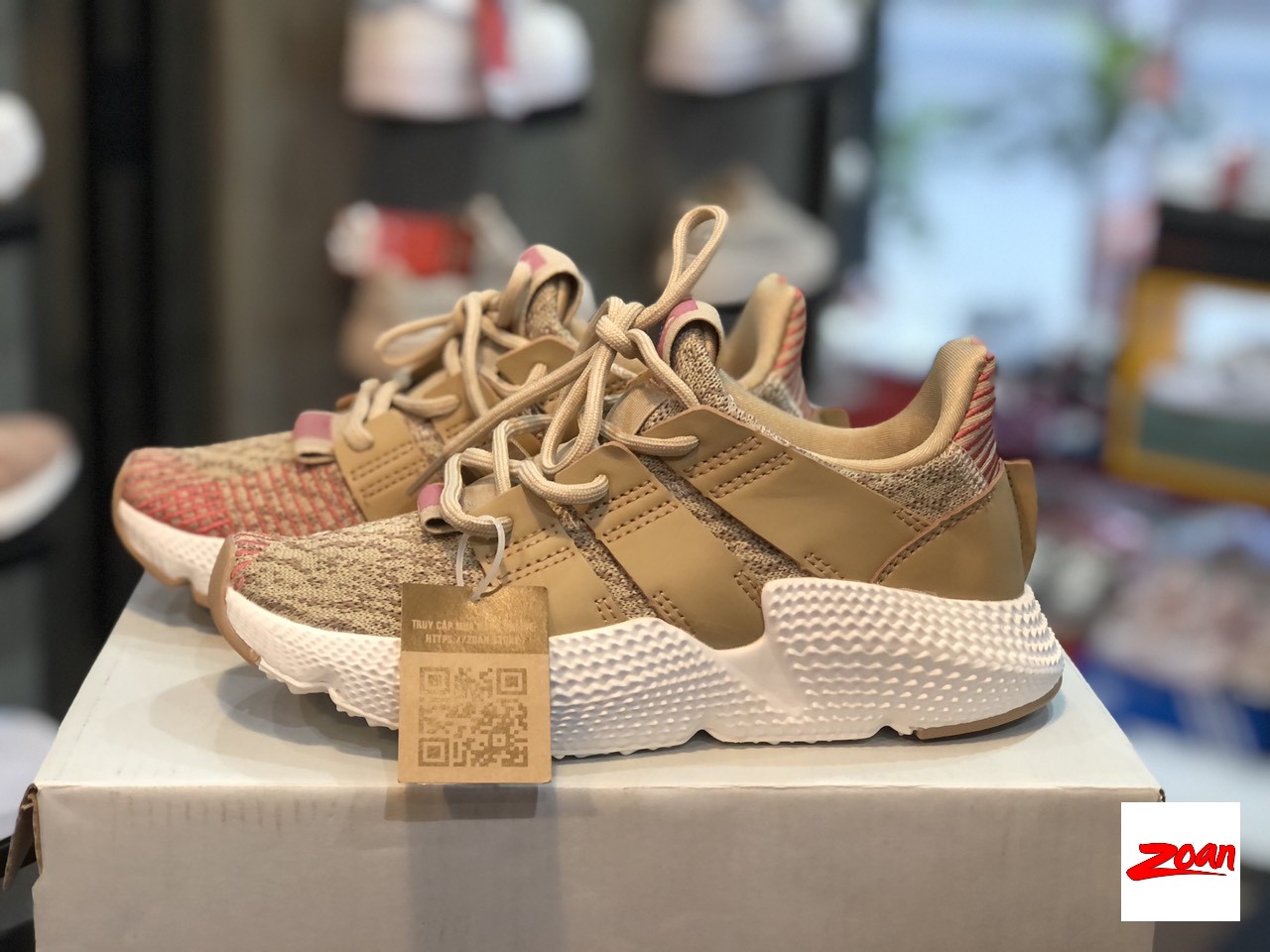 giày nam Adidas Prophere Brown 