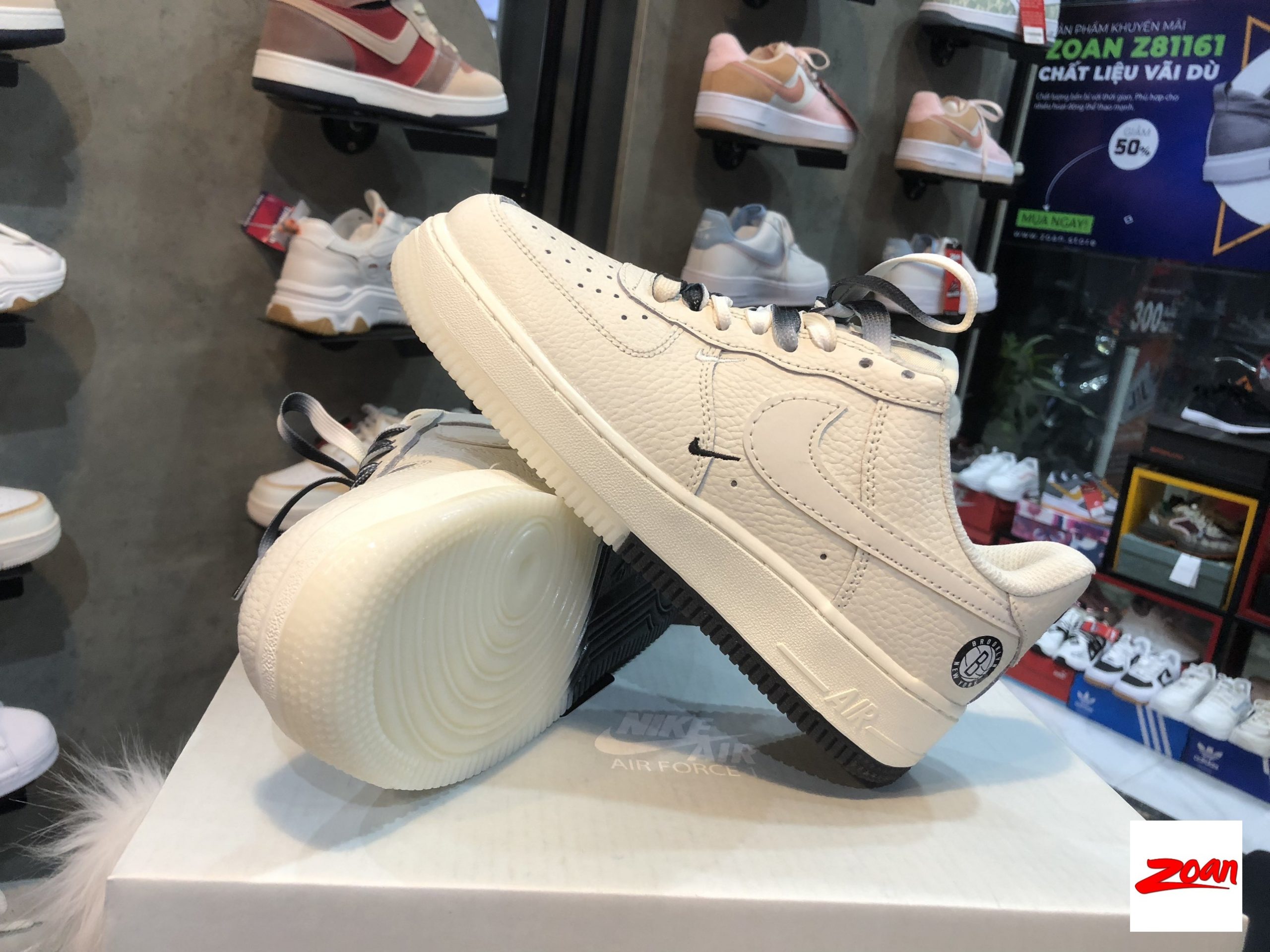 giày Nike AF1 low, giày Nike chữ B