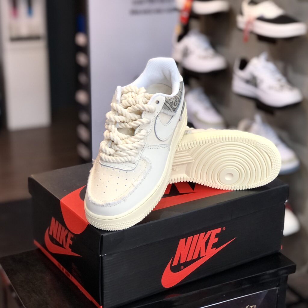 Nike Air Force 1 Tu Bigbang Chunky Lace Bandana Customs