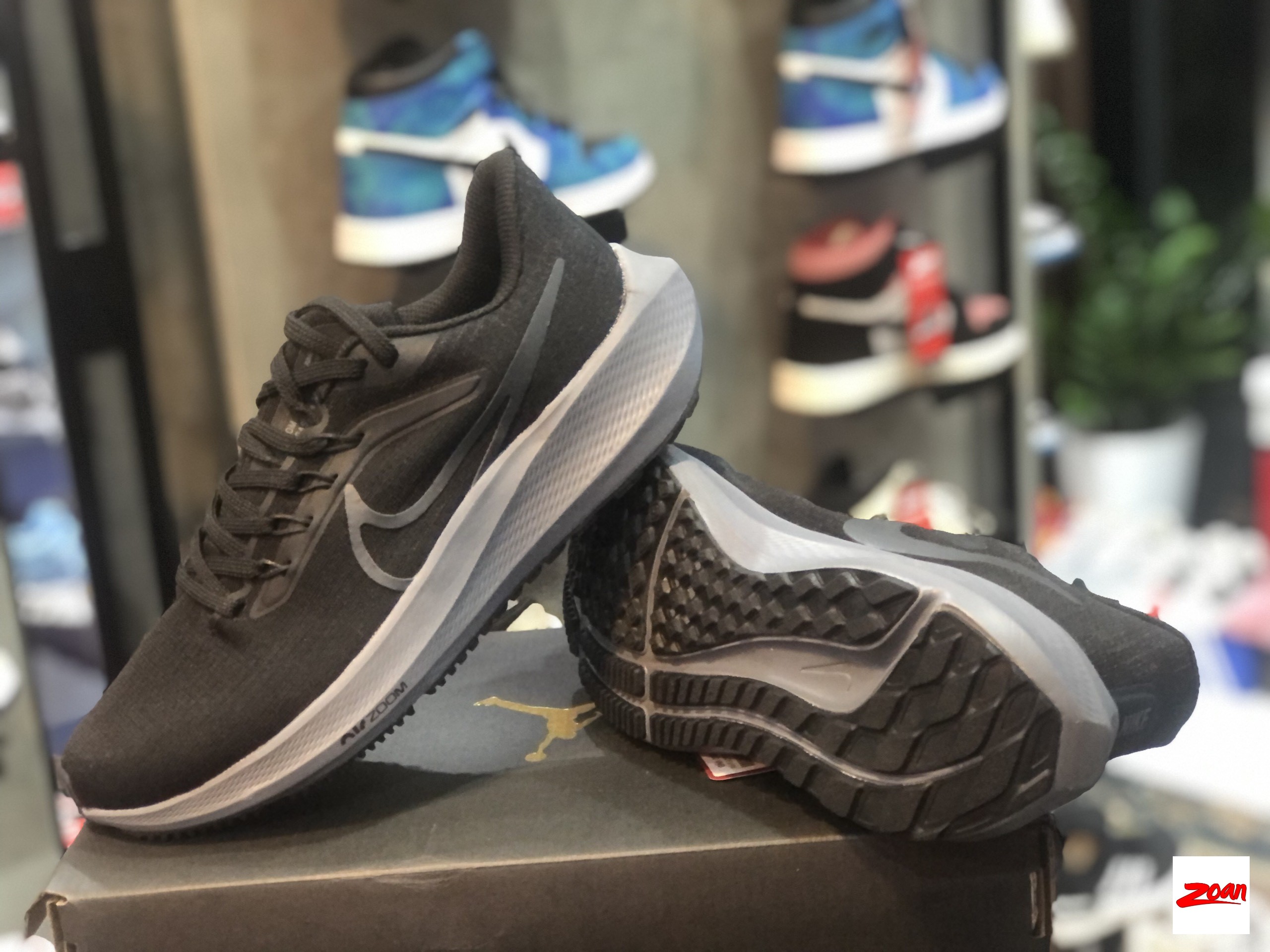 Giày Nike ZOOM PEGASUS 37 Black, giày Nike rep 1:1, giày thể thao Nike