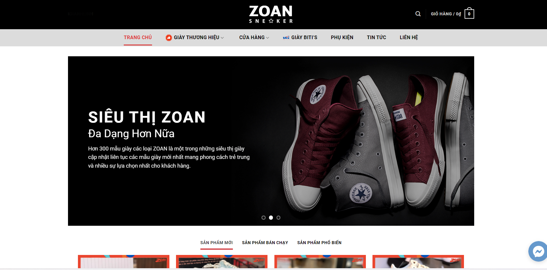 website giày ZOAN, ZOAN Store