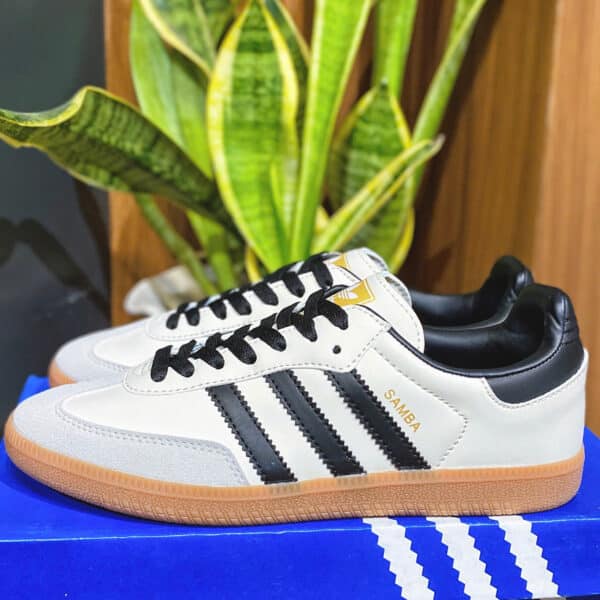 Adidas Samba OG Logo Gold, Giày Adidas, Giày Zoan, Giày Unisex, Giày Nam, Giày Nữ, Giày Thương Hiệu, Giày Samba