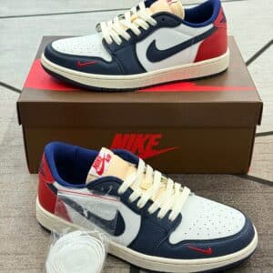 Nike Jordan 1 Low Retro Howard University, Giày Nike, Giày Zoan, Giày Unisex, Giày Nam, Giày Nữ, Giày Thương Hiệu, Giày Jordan Low, Giày Siêu Cấp