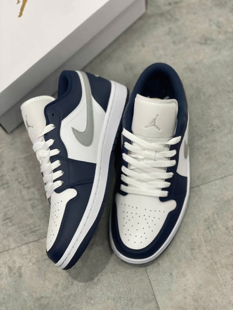 Nike Jordan 1 Low Midnight Navy, Giày Nike, Giày Thương Hiệu, Giày Siêu Cấp, Giày Zoan, Giày Nam, Giày Nữ, Giày Unisex, Giày Jordan