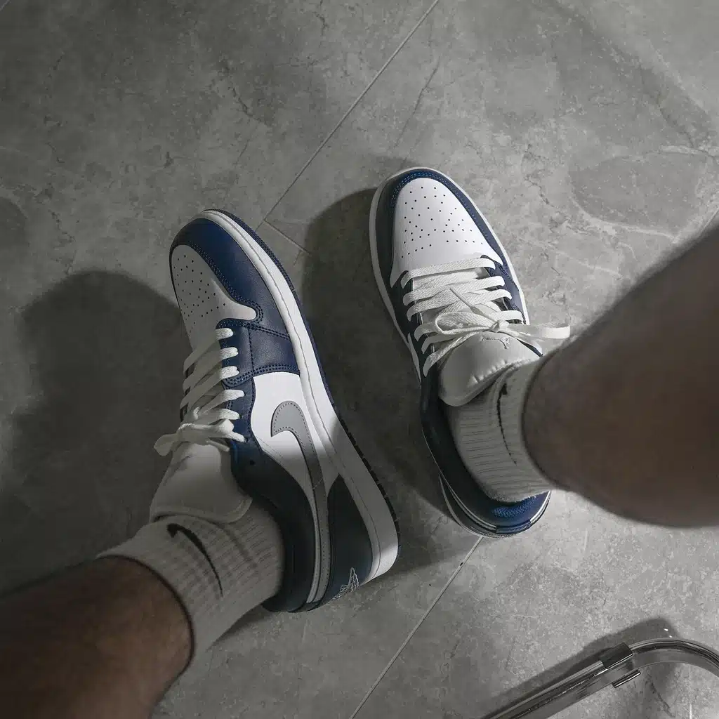Nike Jordan 1 Low Midnight Navy, Giày Nike, Giày Thương Hiệu, Giày Siêu Cấp, Giày Zoan, Giày Nam, Giày Nữ, Giày Unisex, Giày Jordan