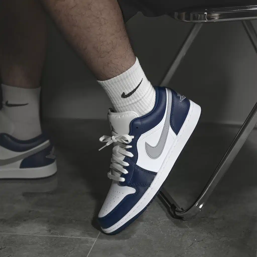 Nike Jordan 1 Low Midnight Navy, Giày Nike, Giày Thương Hiệu, Giày Siêu Cấp, Giày Zoan, Giày Nam, Giày Nữ, Giày Unisex, Giày Jordan